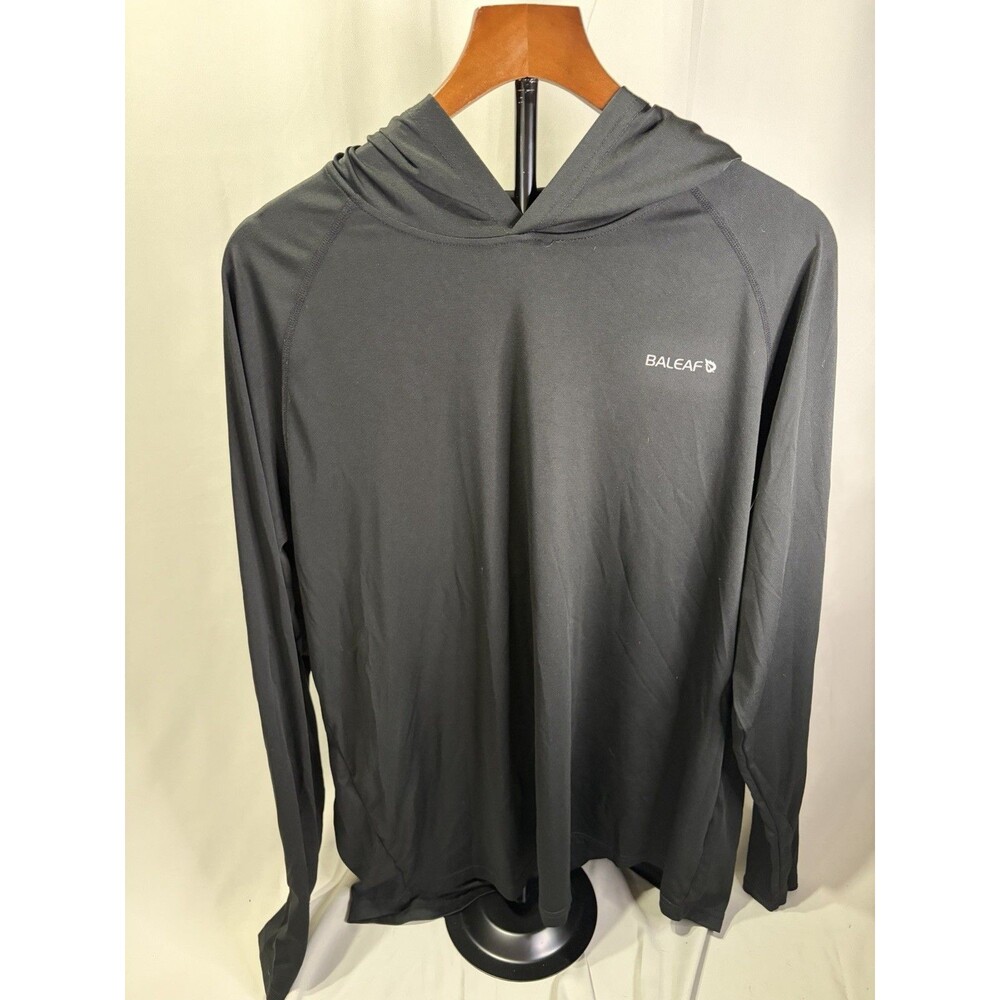 BALEAF Black Pullover Light Weight Hoodie XXL, Very Nice